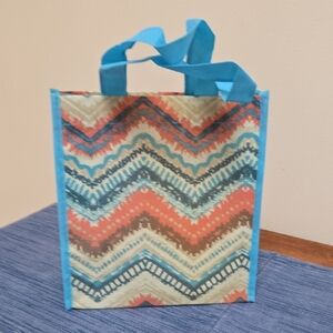 Lakota Sioux Chevron Pattern Reusable Shopping Tote/Bag